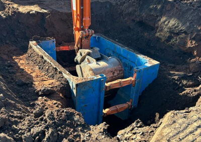 Health & Safety in drainage trenches