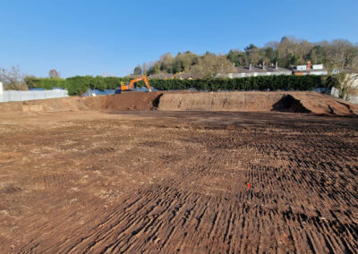 Warehouse construction - site preparation