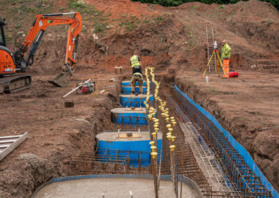 Concrete Retaining Wall