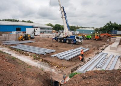 West Midlands Construction Site