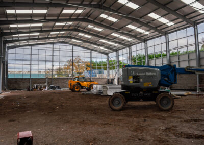 Construction of Warehouse in 