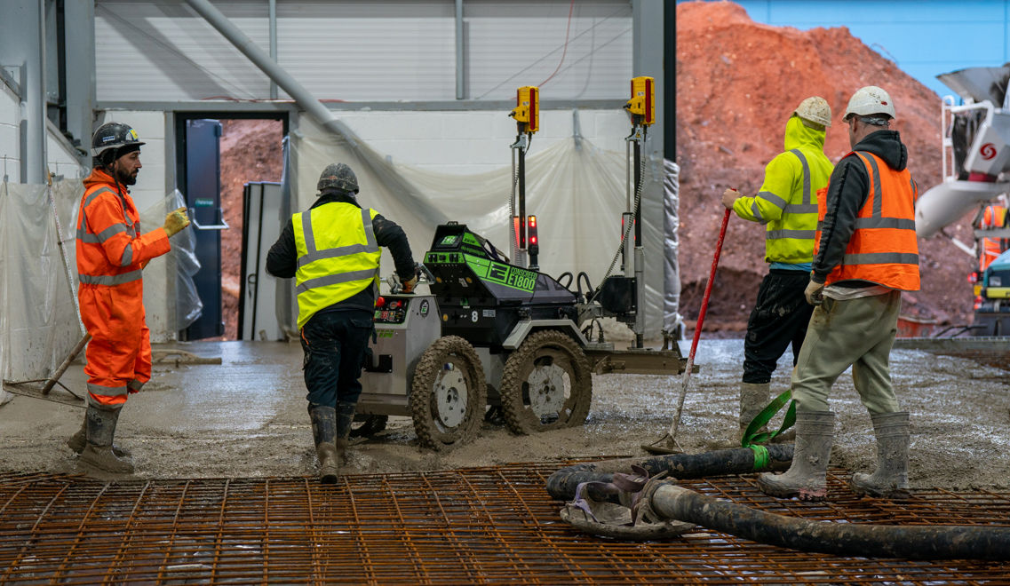 Warehouse Floor Construction
