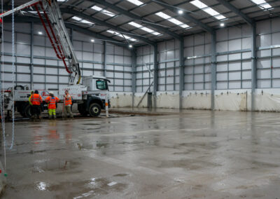 concrete pump for industrial floor