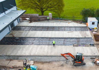 Loading Bay Construction for Warehouse